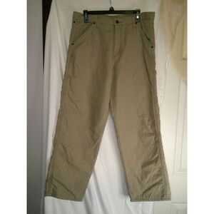 Khaki Cargo Work Pants Casual‎ Outdoor Utility Trousers